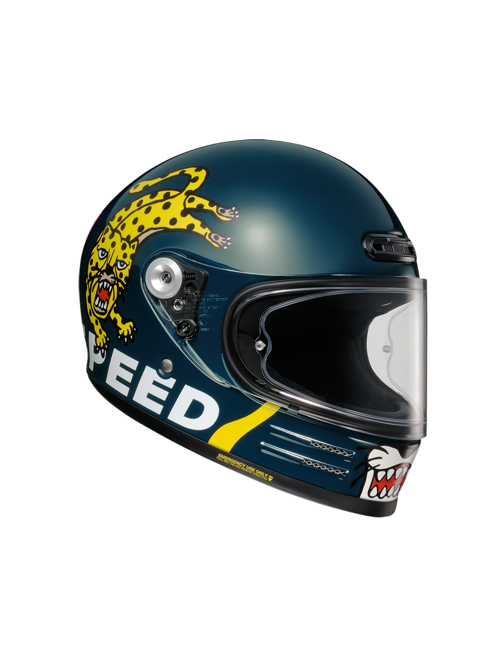 Shoei Glamster Cheetah Custom Cycles TC2